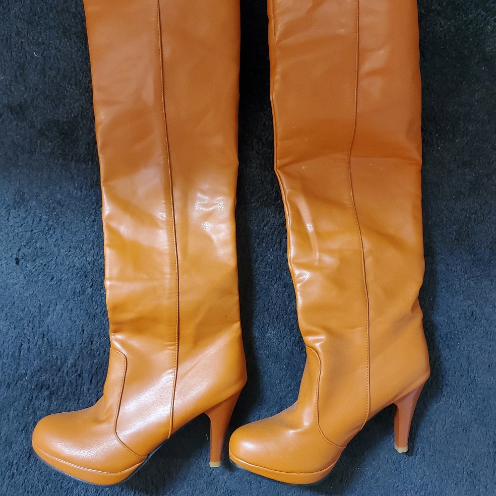 Orange Boots